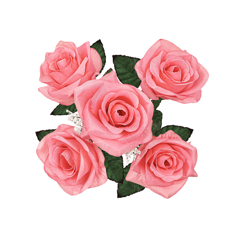 Rosier artificiel ouvert, Corail