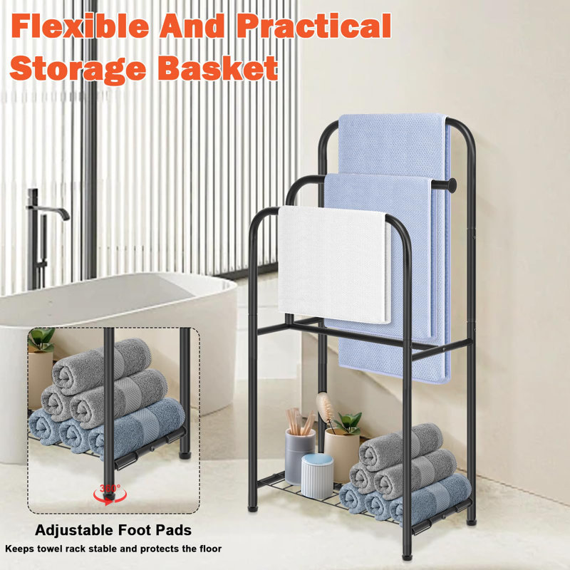 Porte-serviettes pour salle de bain