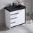 Siegfried 29.5'' Single Bathroom Vanity with Resin Top-8295960
