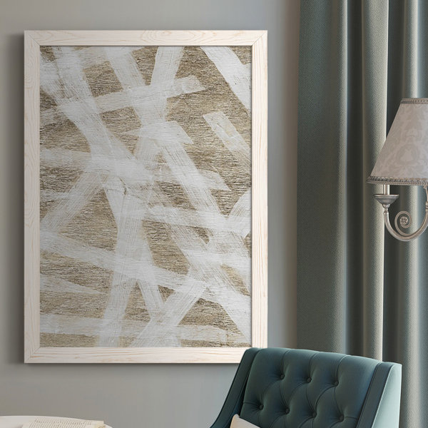 WexfordHome Splinters Framed On Canvas Print | Wayfair