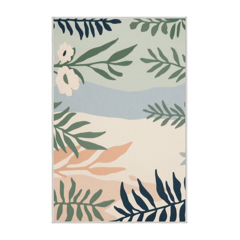Tapis Fern's Journey, Rectangle 3 pi x 5 pi