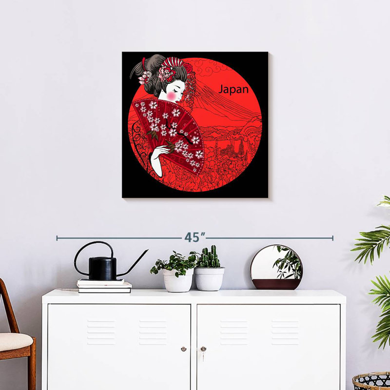 Leisha Red Japanese Geisha