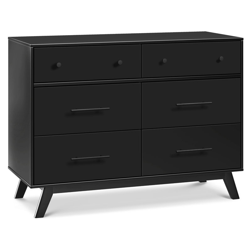Otto 6-Drawer Dresser, Ebony