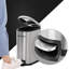 Steel Step On Kitchen Trash Can - 10L