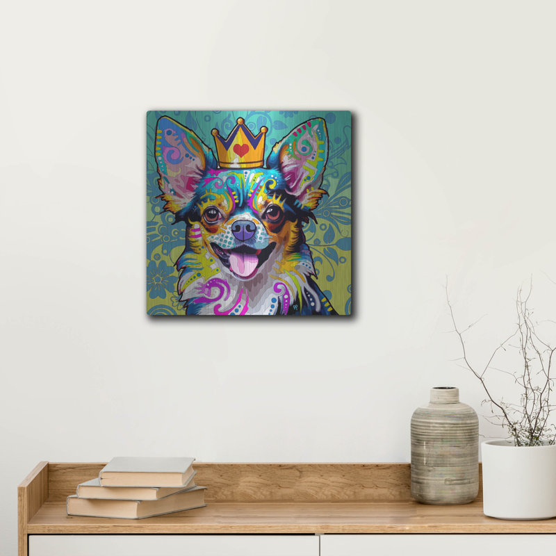 " Royal-chi " by Dean Russo, 12" H x 12" W