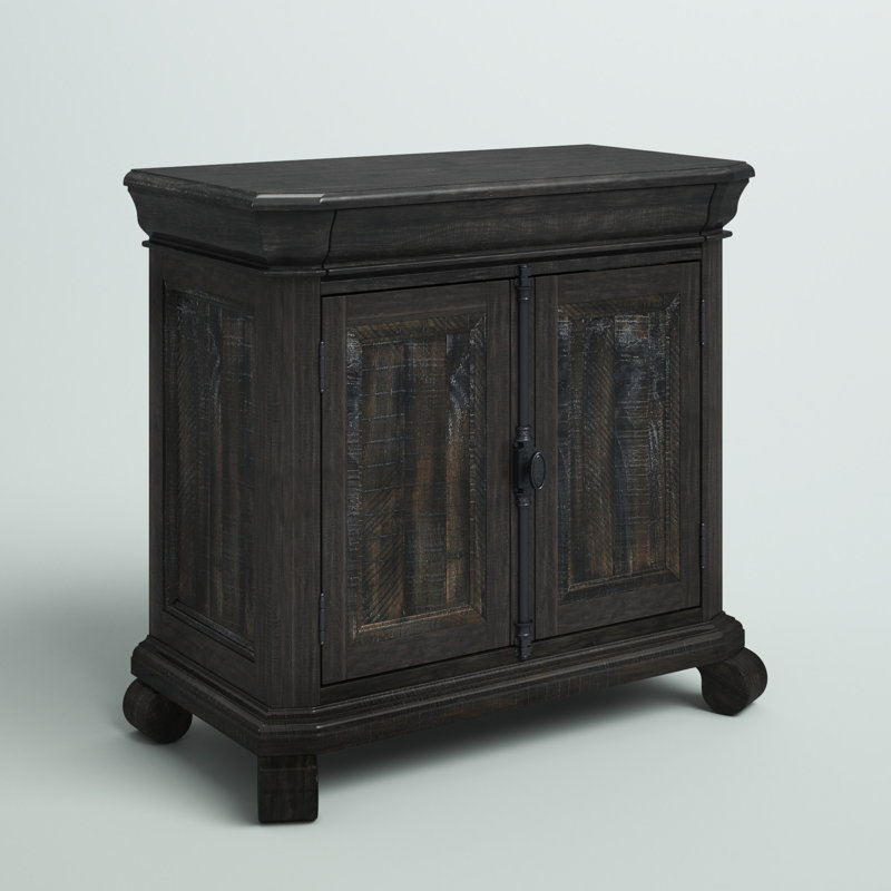 Ellsinore 34'' W Plywood / Laminate Board Nightstand