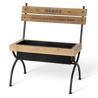 Medium Herbs Bench Plant Stand