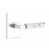 Chrome poli / terrazzo clair