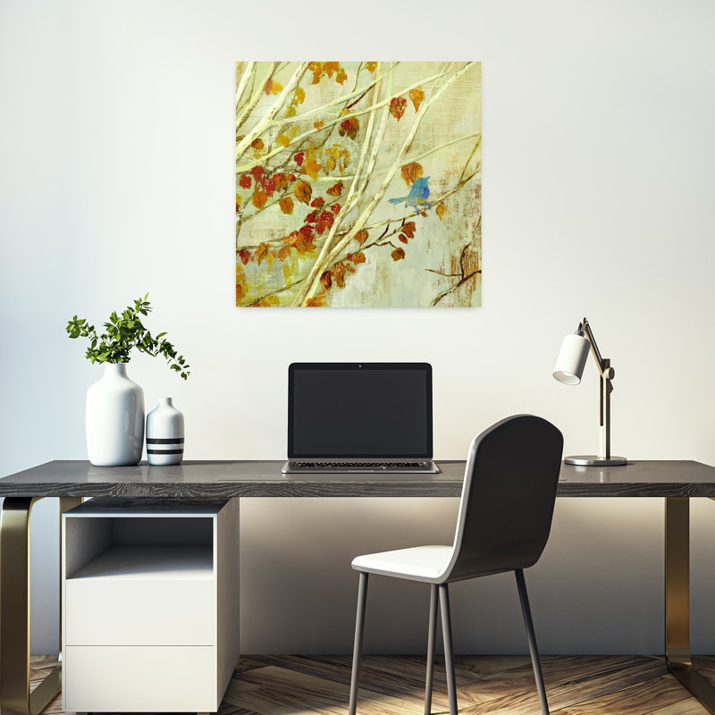 Singing I, art contemporain abstrait, H 18 po x l 18 po