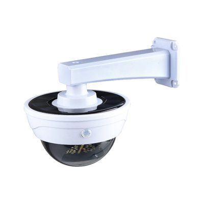 Outdoor Lights Solar Powered Security Camera Flashing Light, Motion Sensor Detection Light For Indoor Outdoor Home, Office, Garage