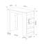 Liviah 117 Dining Table Stylish Multi-Functional Kitchen Table-1333823688-1279095696