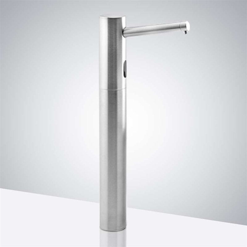 BathsSelect Tall Contemporary Automatic Commercial Soap Dispenser Touchless Motion Sensor Hands-Free
