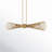 Iago 6 - Light Cone Modern Linear Chandelier in Brass-161732912