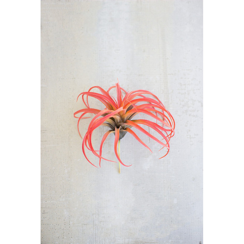  Plante grimpante artificielle rouge - plante grasse décorative de 10 po de hauteur (ensemble de 6)