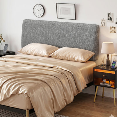 Damerius Upholstered Headboard Ergonomic Headboard Suitable for 8-14 Inch Mattress