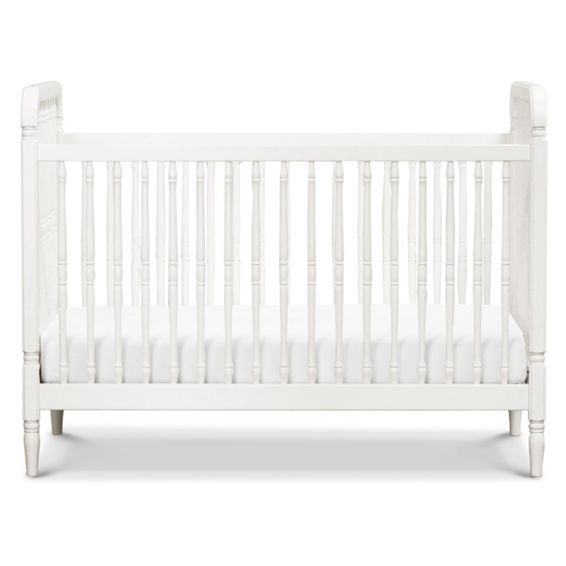 Liberty 3-in-1 Convertible Spindle Crib, Warm White
