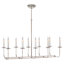 Chapman & Myers Linear Branched Chandelier