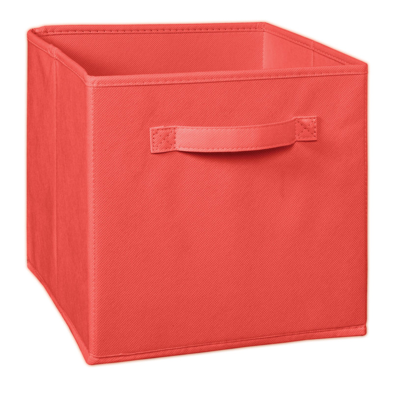 Tiroir en tissu Cubeicals, Corail, Ensemble de 1