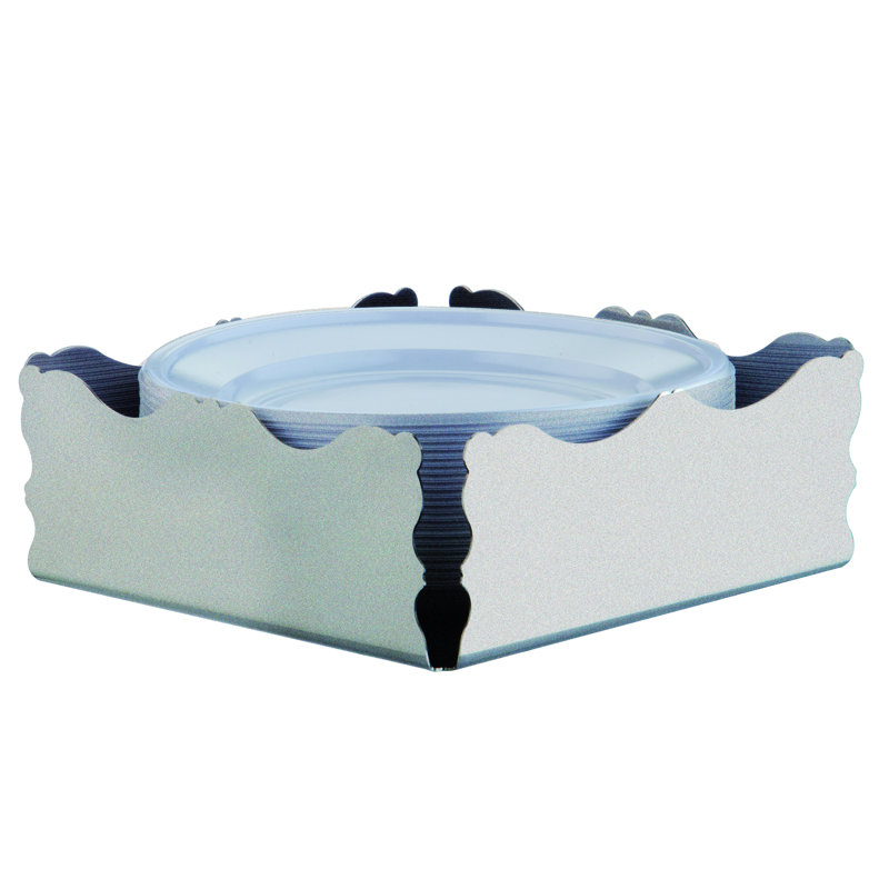 Dolce Vita Plate Holder, Pewter