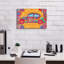 «Happy Hippiewagen» par Hello Angel, art mural sur toile-1348176445