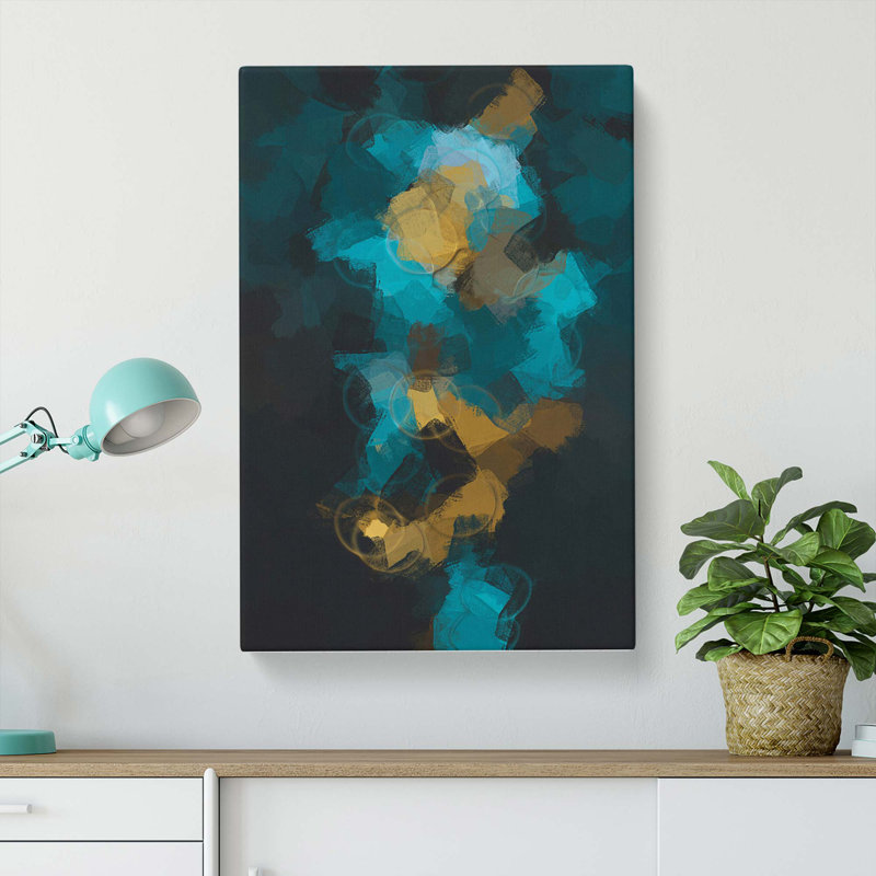 Light Blur In Abstract - Wrapped Canvas Print, 60cm H x 40cm W x 3cm D