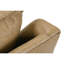Butterscotch Kara Leather Swivel Glider