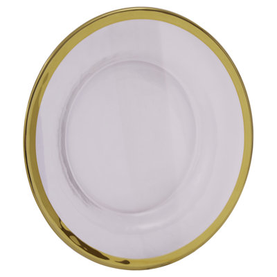 Berning 21Cm Side Plate With Gold Rim
