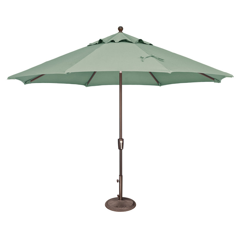 Parasol de marché Laonceston, Spa Acrylic, Bronze