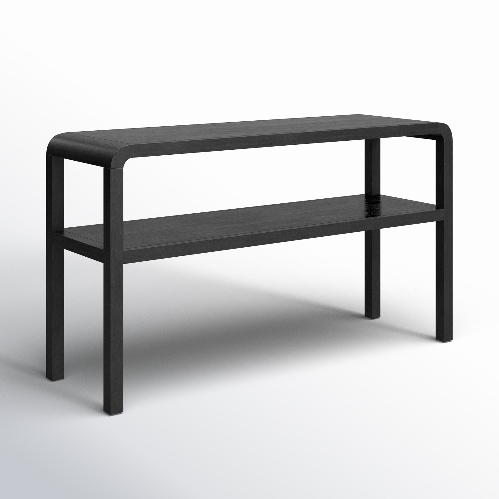 Chauncey 53.4'' Console Table, Black