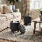 Storage Ottoman With Padded Seat, Modern PU Leather Footrest, Round Stool For Living Room Bedroom-288131932