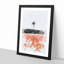 Reflection of a Palm Tree in Hawaii - Picture Frame Painting Print-56859204-56859206