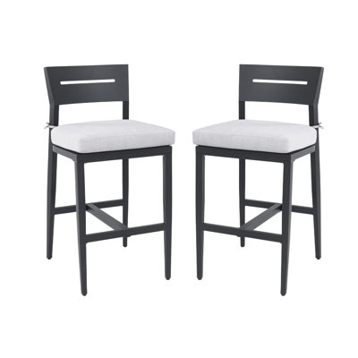 Modern Outdoor 2PC Bar Stools (No Including  Table)