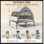 Lit pour animal de compagnie avec coussin, lit pour chien portatif surélevé-64691551