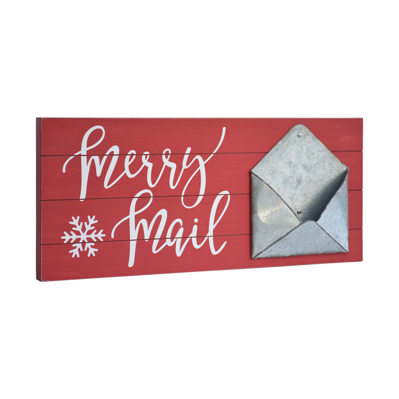 Merry Mail Sign