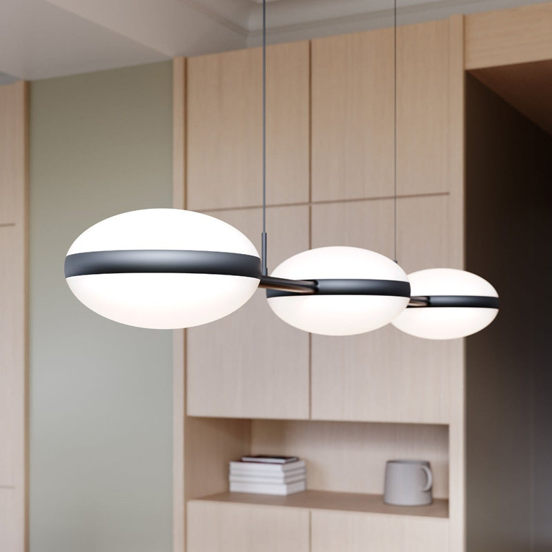 Pillow 3 - Light LED Pendant, Black
