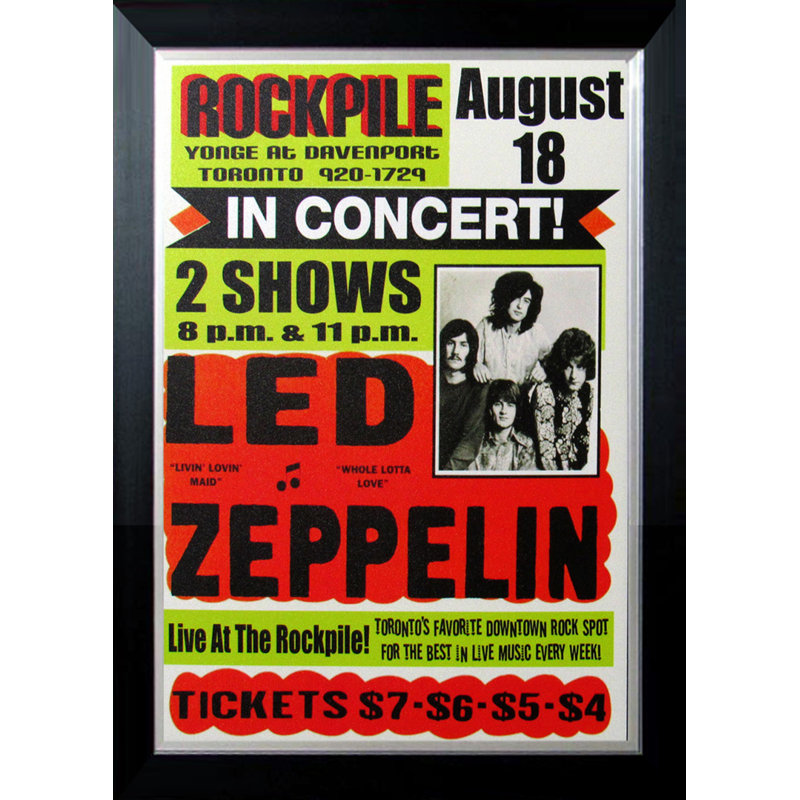 «Led Zeppelin», Aug.