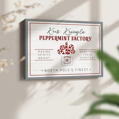 Menthe poivrée - reproduction encadrée
