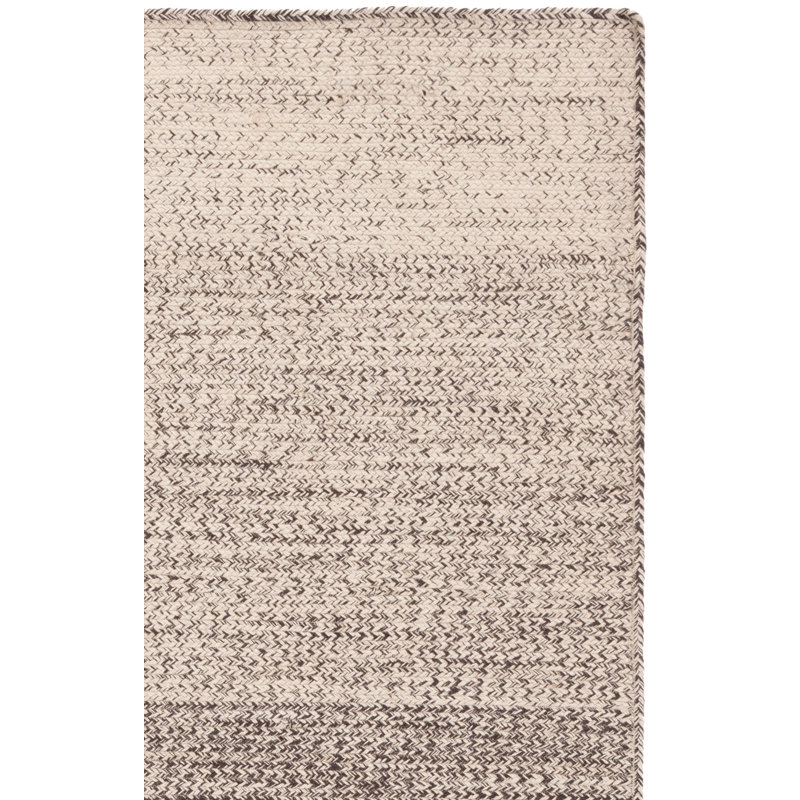 Dequentin Natural Fiber Hand Loomed Jute Ombre Rug, Rectangle 8' x 10'