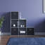 Clarkesville 96.5 cm H x 96.5 cm W Bookcase-1813084774