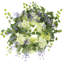 Hydrangea And Ivy 27" Wreath