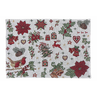 Polyester No Pattern Rectangle Placemat