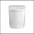 Smart Toilet Bidet Combo With Foot Sensor Open Cover/Seat, LED Display, Self-Cleaning Nozzle, Heated Seat, Night Light, Knob Control, Soft Close, Auto Flush, With Remote Control