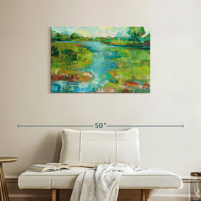 Avery Spring Marsh, 24" H x 36" W