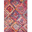 Tapis rose à motif géométrique Eddins-1570544277