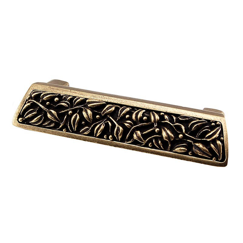 San Michele Finger Pull, Antique Brass