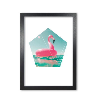 Flamingo Inflatable - Print