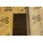 Tapis brun / brun clair en laine noué à la main 3 pi 10 po x 5 pi 10 po Oriental