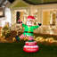 Décoration de lutin rotatif illuminé 6 pi