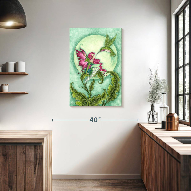 Kelan Flirting, 36" H x 24" W