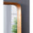 32"X32" Square Mirror With Wood Frame, Wall Mirror For Living Room Bathroom Entryway